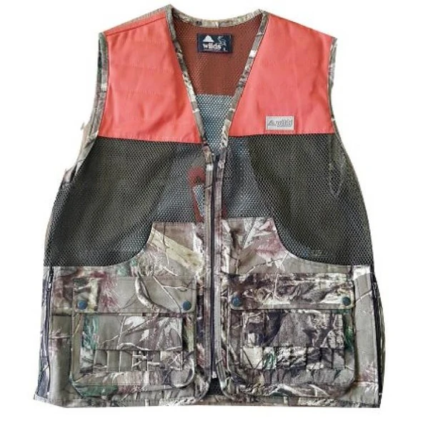 MEŞE AGAÇ HAKİ FİLE AVCI YELEK - YEL27150 ürün görseli 1