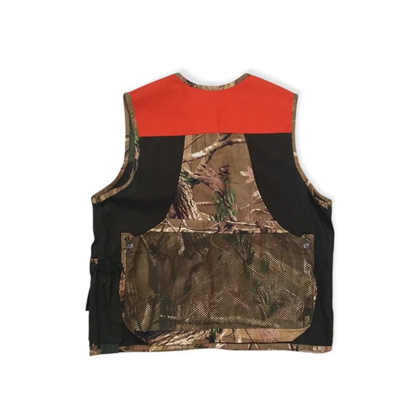 WİLDS TURUNCU OMUZ ORMAN DESENLİ AVCI YELEĞİ S BEDEN - 10