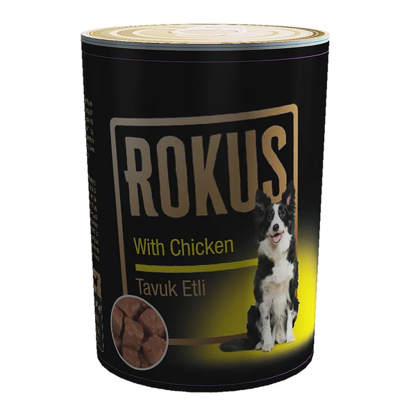 Rokus Tavuklu Köpek Konservesi 410g Rok240410cnadl1 ürün görseli