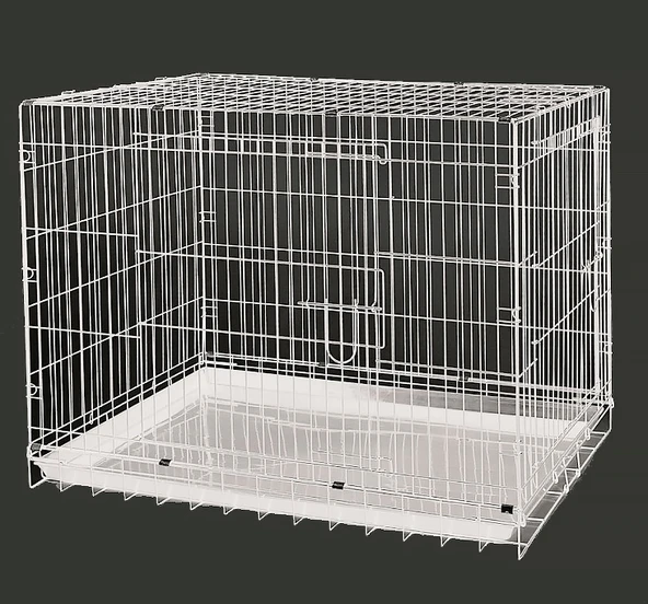Dayang Köpek Kafesi Beyaz 108x69x77.5 ürün görseli