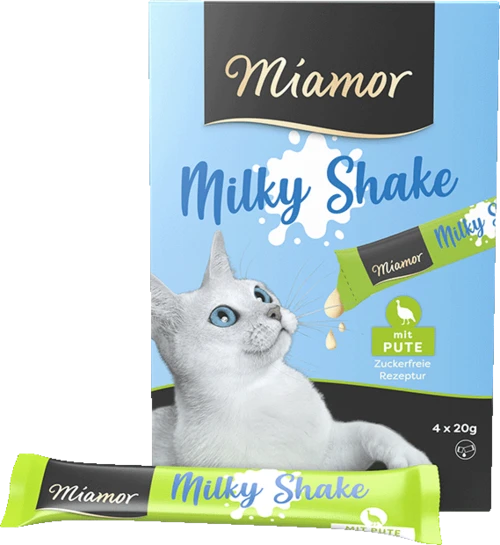 Miamor Milky Shake Hindili Kedi Ödülü 4x20g