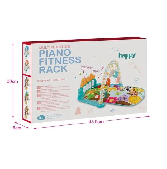 Learning Fun Jimnastik Merkezi Piyanolu Oyun Halısı Işıklı Müzikli Hayvanlar - 2