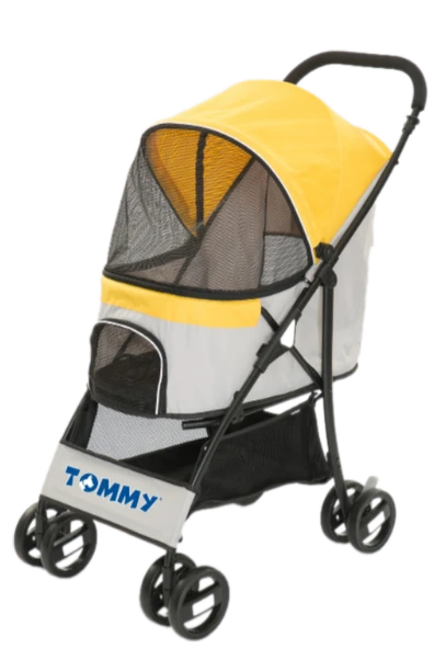 Tommy Evcil Hayvan Arabası Sarı 67*47*98cm Max 15kg - Resim 2