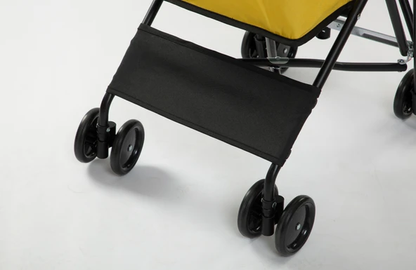 Tommy Evcil Hayvan Arabası Siyah 76.5*44*99cm Max 15kg - Resim 2