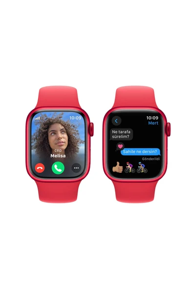 Apple Watch Series 9 GPS + Cellular 41mm (PRODUCT)RED Alüminyum Kasa (PRODUCT)RED Spor Kordon - M/L - 6