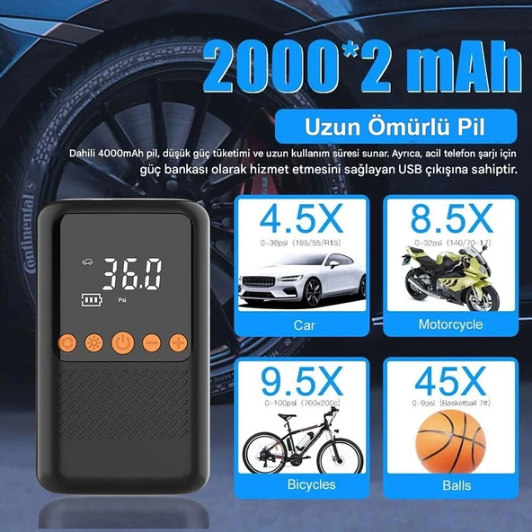 MTS ŞARZLI HAVA POMPASI - Resim 3