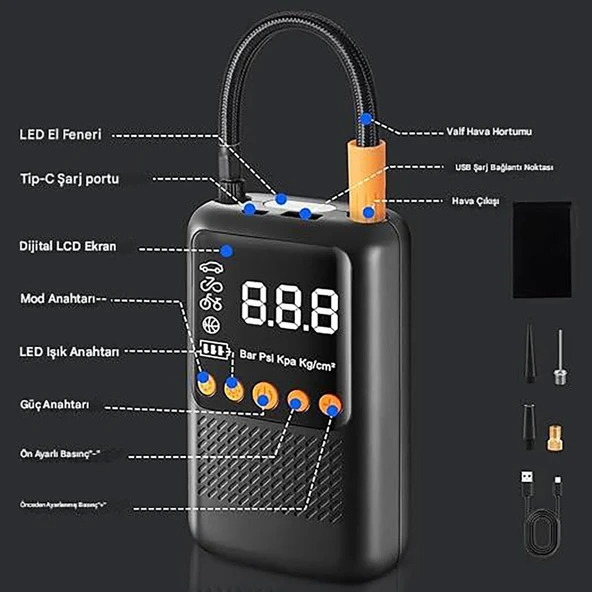 MTS ŞARZLI HAVA POMPASI - Resim 4