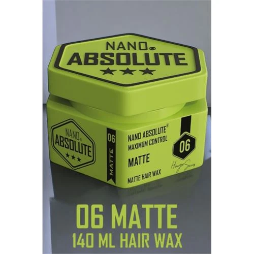 Saç Wax Matte Hair Wax Orta Sert ve Mat