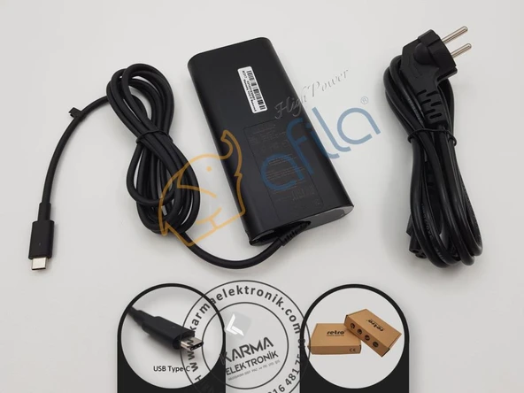 Dell Precision P91F (5550) Notebook Adaptörü, Laptop Şarj Aleti Cihazı 130W - Resim 2