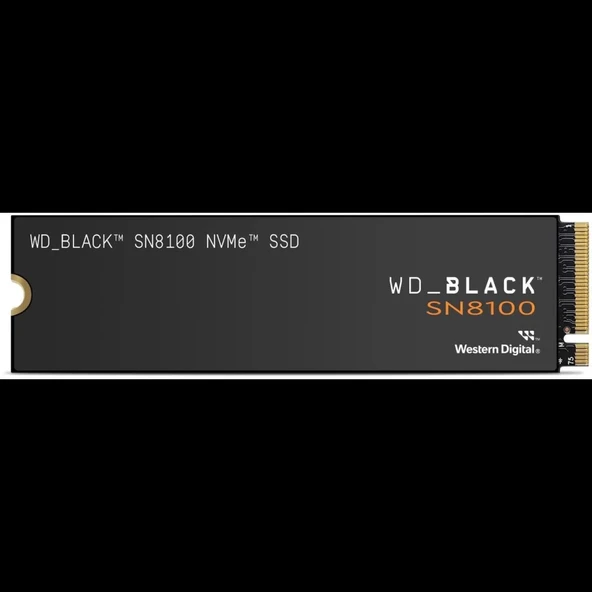 Wd Black Sn8100, Wds100t1x0m, 1tb, 14900/11000, Gen4, Nvme Pcıe M.2 2280,  Ssd - 1