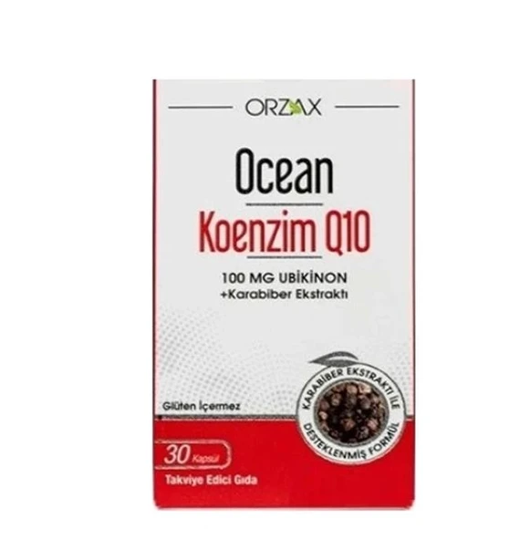 Orzax Ocean Koenzim Q10 30 Kapsül - 1