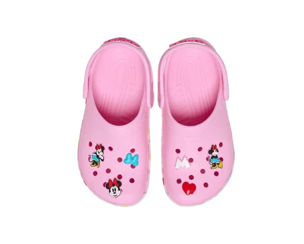 croc 210894-90H MICKEY FRNDS MINNIE ÇOCUK SPOR TERLİK SANDALET - Resim 2
