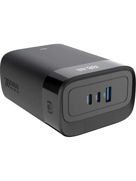 Bix PB140W 30000 mAh Hızlı Şarj Powerbank 140W 2*Type-C PD ve USB-A SCP 22.5W QC 3.0 18W Hızlı Şarj Üç Çıkışlı Dijital Ekranlı - 2