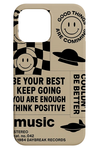 Realme Realme Note 60 Optimist Club Baskılı Silikon Kılıf - 1