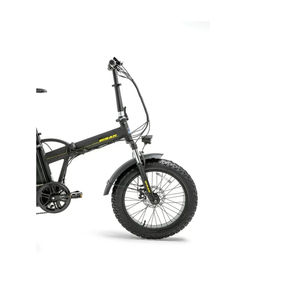 Bisan E-Folding 20 Fatbike 7 Vites Mekanik Disk  Elektrikli Bisiklet - 3