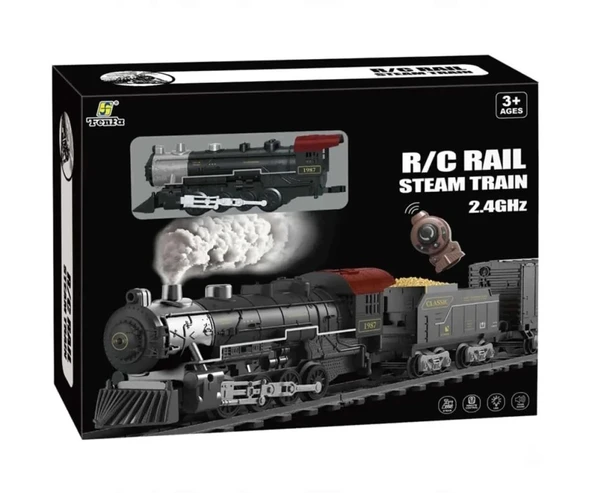 Buharlı Kumandalı Pilli Tren Set