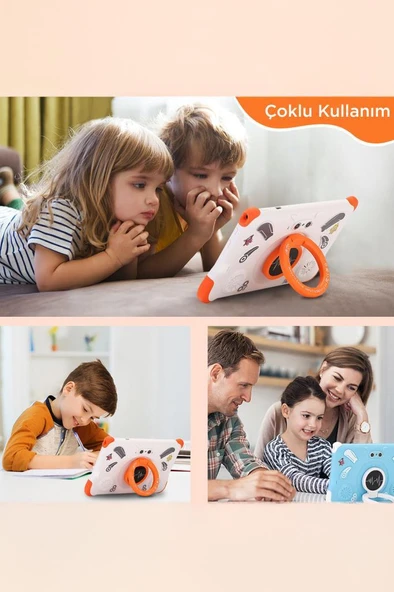 Torima T15 Mavi 4GB +128 GB Tablet Çocuk Tableti Kılıf Hediyeli - 3