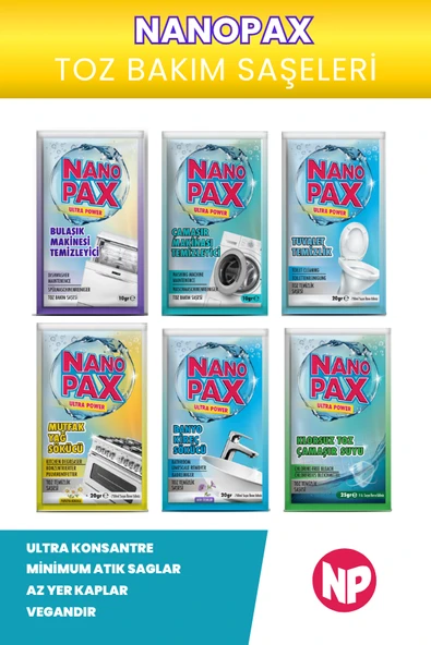 Mutfak - Yağ Sökücü Toz Temizlik Saşesi (6 adet X 20gr) - 6