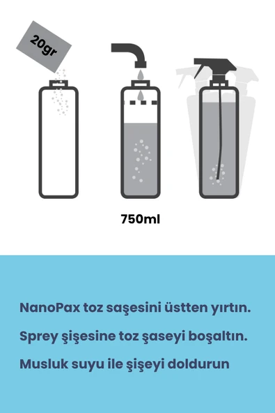 Tuvalet Toz Temizlik Saşesi (6 adet X 20gr) - 4