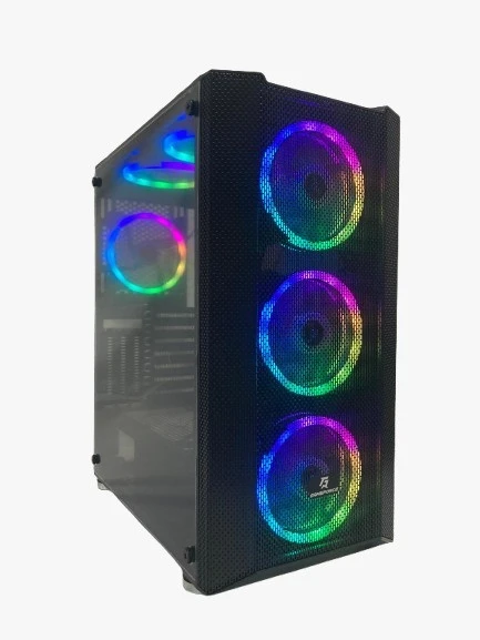 Gameforce Panda 6x120mm RGB Fanlı Kumandalı ATX Oyuncu Bilgisayar Kasası