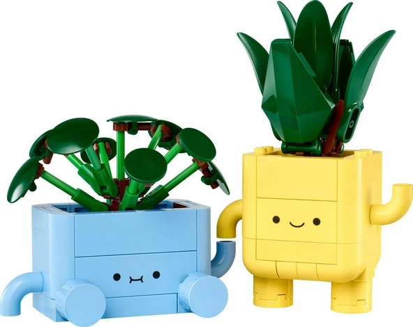LEGO Botanicals 10349 Happy Plants - Resim 3