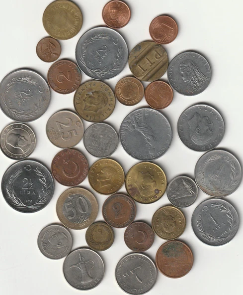 Escoines Koleksiyon 368605bab18046 Koleksiyon Başlangıç seti 33Adet Eski Madeni/Jeton - 2