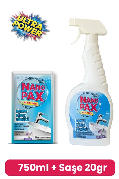 Banyo - Kireç Sökücü & 1 adet Hediye Toz Temizlik Saşesi - 2