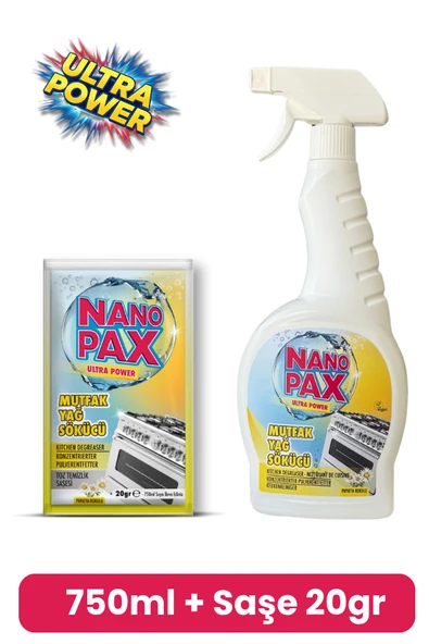 Mutfak - Yağ Sökücü & 1 adet Hediye Toz Temizlik Saşesi - 2