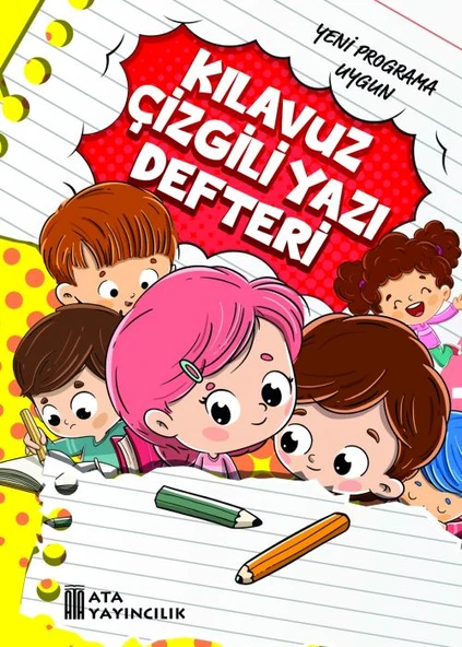 1. Sınıf Yeni Müfredata Uygun Yazı Defteri Büyük Boy