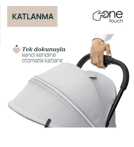 Baby2go Tulipa Cabin Otomatik Katlanan İkiz / Siyah Mavi - 7