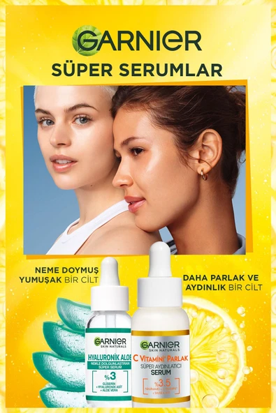Garnier C Vitamini Parlak Süper Aydınlatıcı Serum %3,5 (Niasinamid) (C Vitamini) (BHA-Salisilik Asit) 30ml30ml - 5
