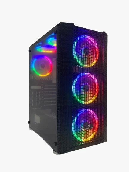 Gameforce Panda 4x120mm Rainbow Fanlı ATX Oyuncu Bilgisayar Kasası