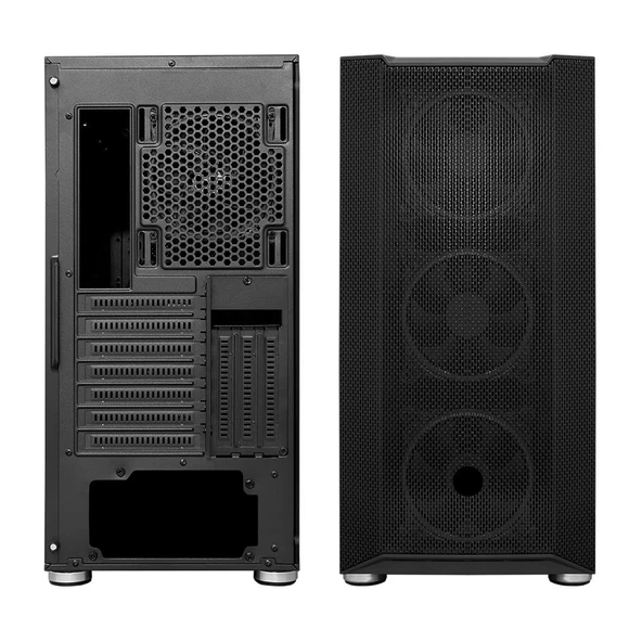 Gameforce Panda (700W) 4x120mm RGB Fanlı Kumandalı ATX Oyuncu Bilgisayar Kasası - 5