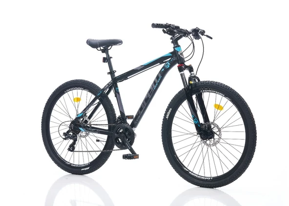 Corelli Felix 1.1 21 HD 27,5 Jant 18 Black/Turquoise/Grey