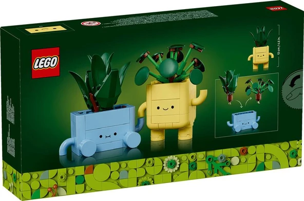 LEGO Botanicals 10349 Happy Plants - Resim 2