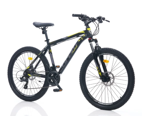 Corelli Felix 1.2 ''24 HD'' size 12 Mountain Bike Black/Yellow/Grey