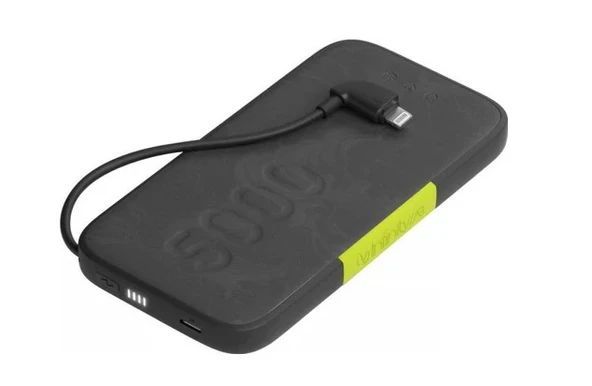 InfinityLab InstantGo Siyah 5000 mAh Lightning Kablolu Hızlı Şarj Powerbank