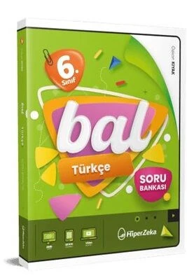 Hiper Zeka Yayınları 2025 6. Sınıf BAL Türkçe Soru Bankası