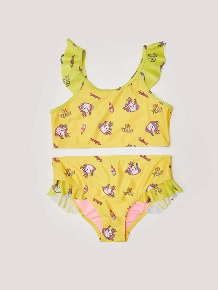 UNICORN KIZ ÇOCUK BIKINI TAKIM DB200556CM - 3