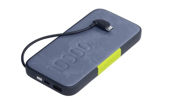 InfinityLab InstantGo Mavi 10000 mAh Type-C Kablolu Hızlı Şarj Powerbank
