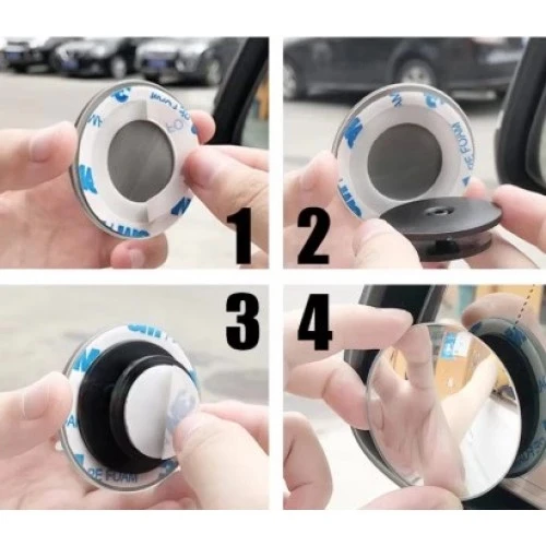 Çerçevesiz  Ayarlanabilir Kör Nokta Ayna Seti - 4