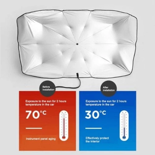 Araba Ön Cam Güneşlik Şemsiye - 5