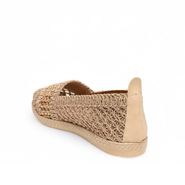 Papuçcity Sprs 03180 Kadın Örgü Detaylı Günlük Babet - Resim 11