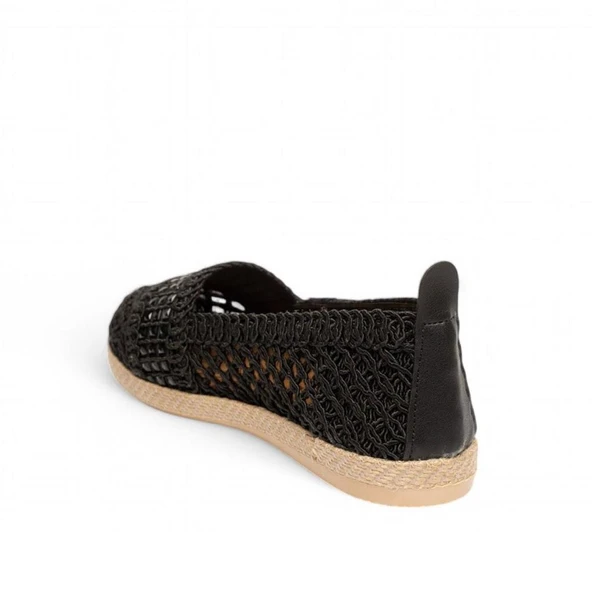 Papuçcity Sprs 03180 Kadın Örgü Detaylı Günlük Babet - Resim 7