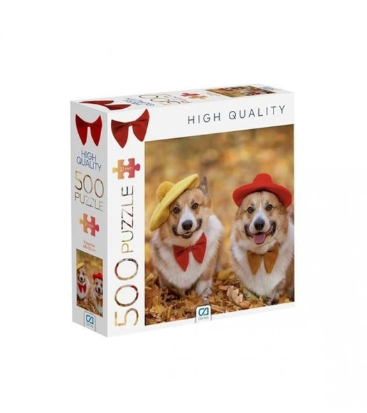 Köpekler Puzzle 500 Parça