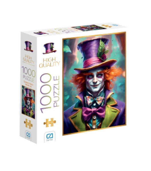 Şapkalı Adam Puzzle 1000 Parça
