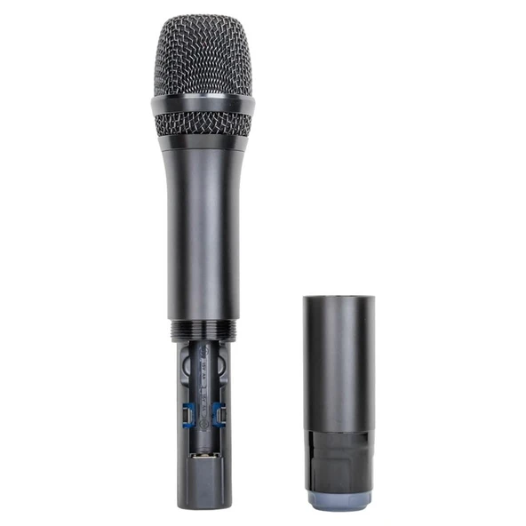Ayt Magicvoice MV-21760 Uhf Ekranlı Kablosuz Telsiz Mikrofon Kablosuz El Mikrofonu 6.3 Mm Soketli Jack Girişli - 2