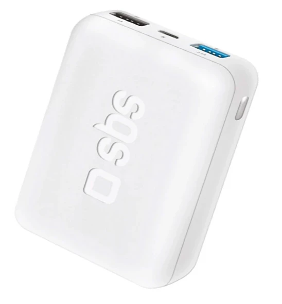 SBS Taşınabilir Şarj Cihazı 10000 mAh Beyaz