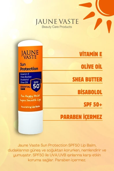 Jaune Vaste Sun Protection SPF50+ Lip Stick - 4