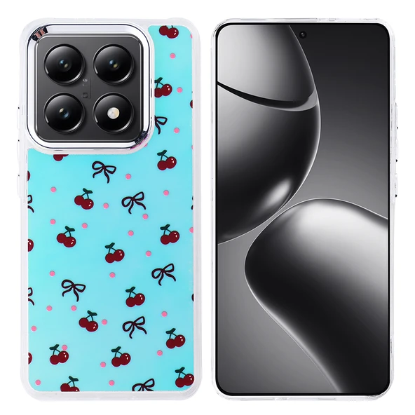 Xiaomi 14T Pro Kılıf Airbag Tasarımlı Hadra Kapak - Resim 4